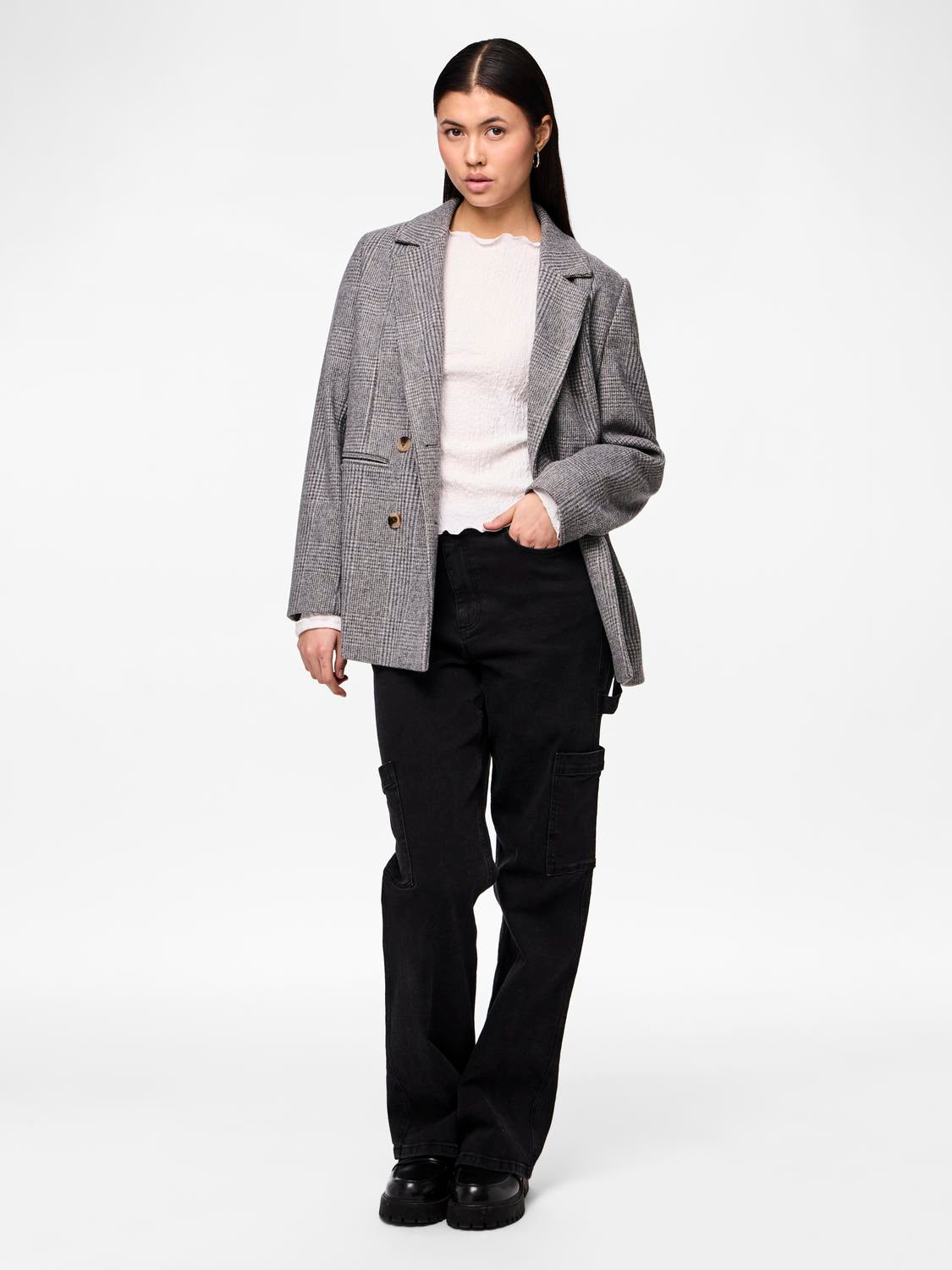 PCJOSAFINA T-Shirts & Tops - Bright White